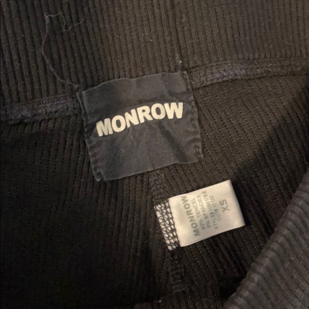Monrow Ribbed Joggers - Picture 3 of 5